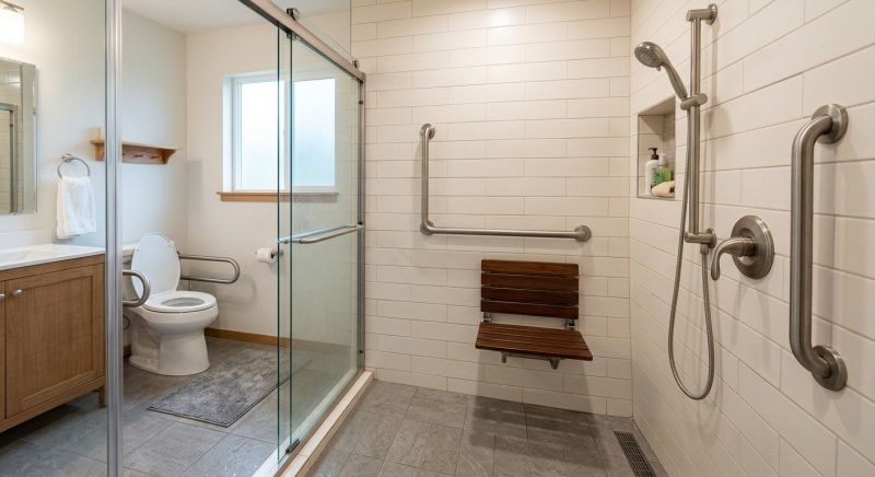 Elderly Shower Installation in Lancaster, PA